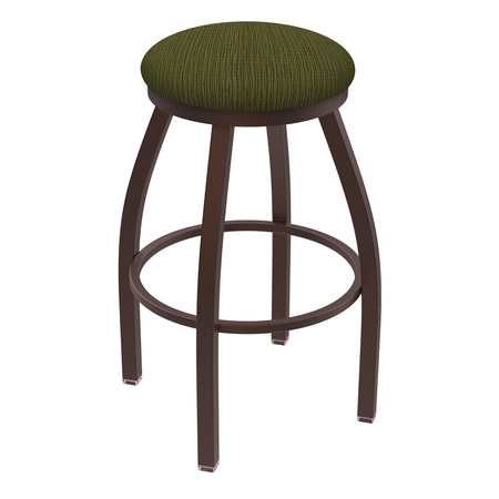 HOLLAND BAR STOOL CO 36" Swivel X-Tall Bar Stool, Brnz Finish, Graph Parrot Seat X802